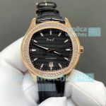 TW Factory New Clone Piaget Polo Date Rose Gold Diamond 150th Anniversary Edition Couple Watch 